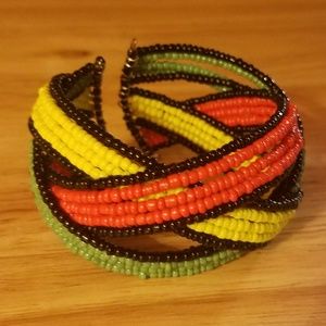 Jamaican Flag Color Bracelet
